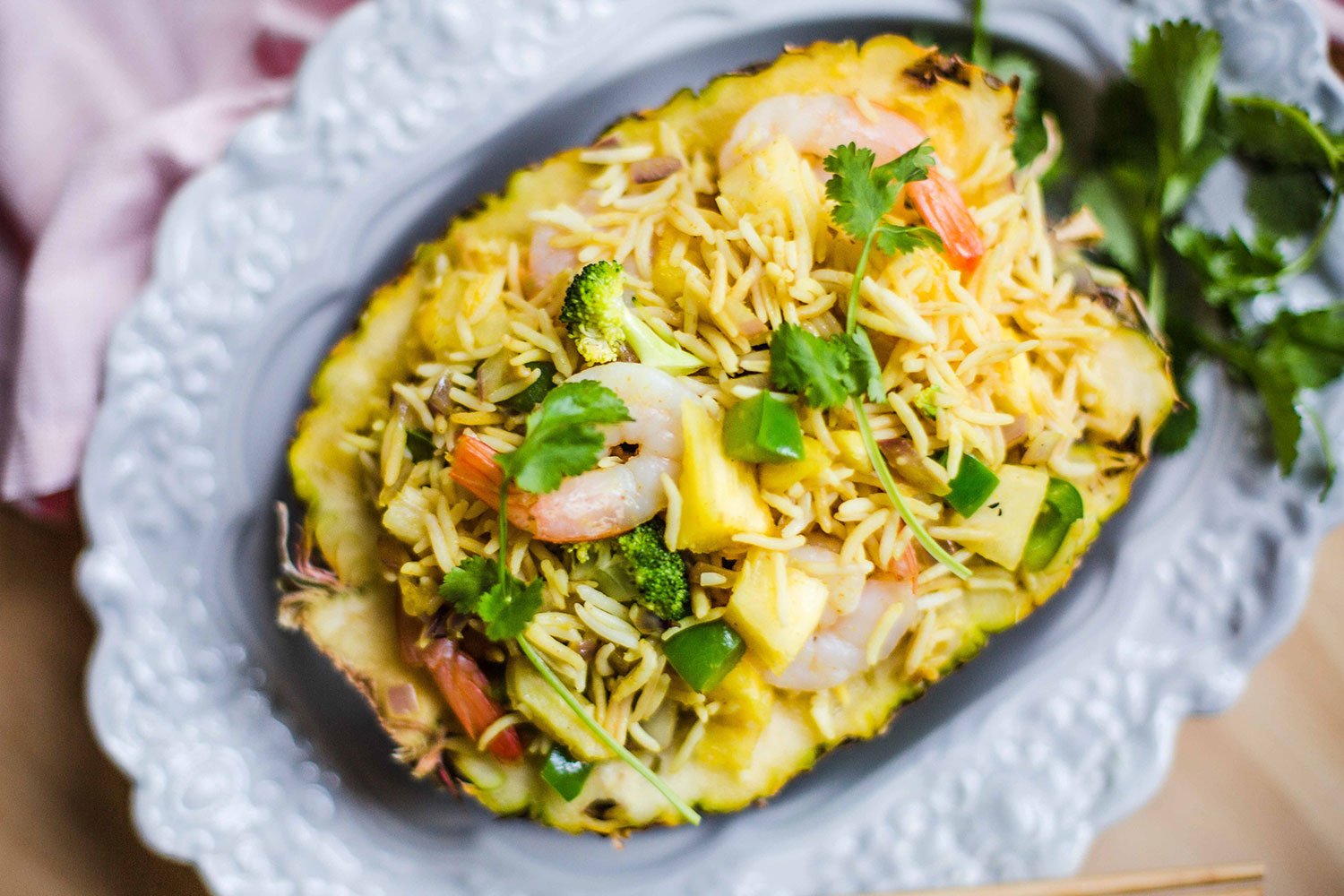 Pineapple Fried Rice - Pure Gold Pineapples